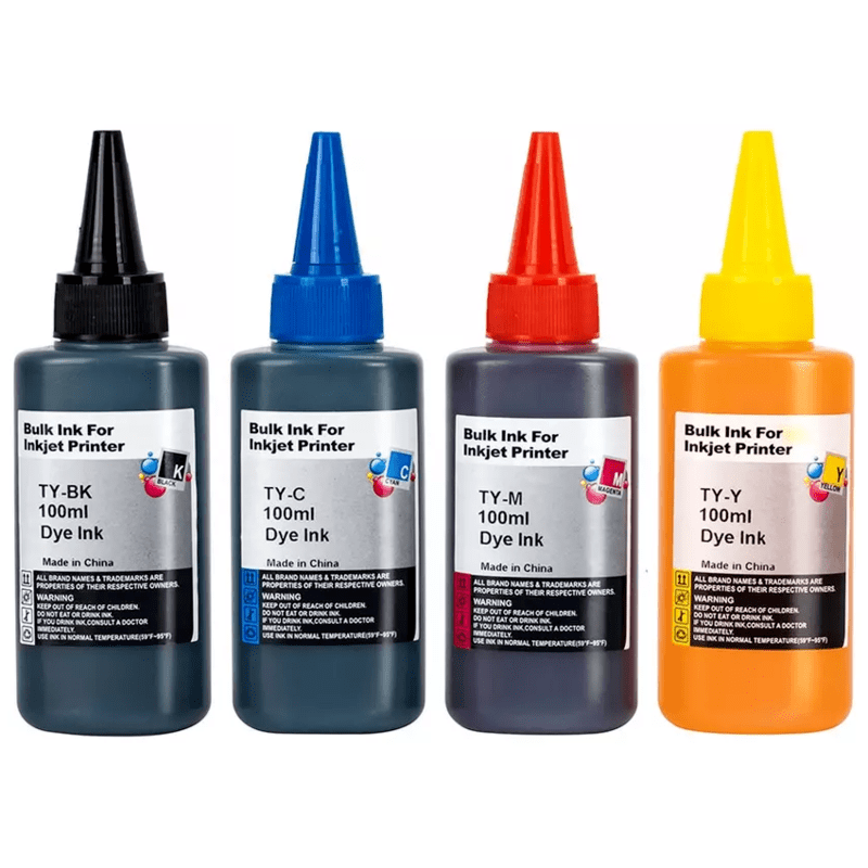 100ml Universal Dye Based Bottled Ink - Print-Tank Brand