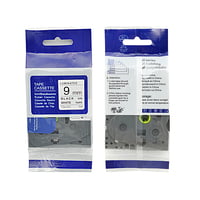 Brother Compatible TZe Labelling Tape – 9mm wide - 8m Long Brother Compatible TZe Labelling Tape – 9mm wide - 8m Long